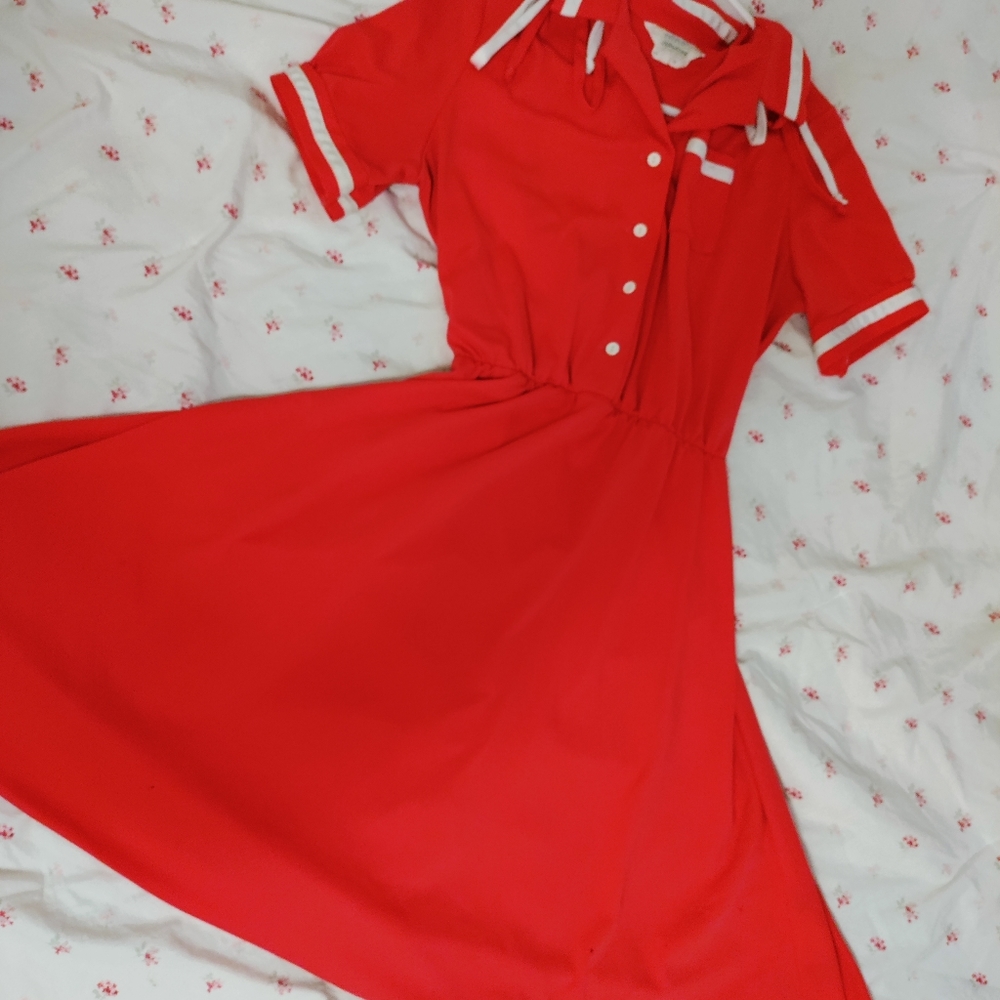 Vintage JC penny sailor dress